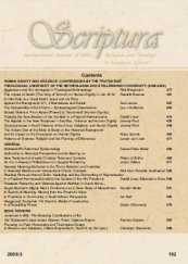 Scriptura-國(guó)際南部非洲圣經(jīng)宗教與神學(xué)雜志