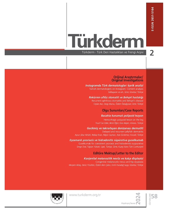 Turkderm-土耳其皮膚病學(xué)和性病學(xué)檔案