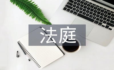 法庭半年工作總結