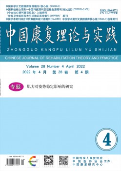 中國康復(fù)理論與實踐雜志